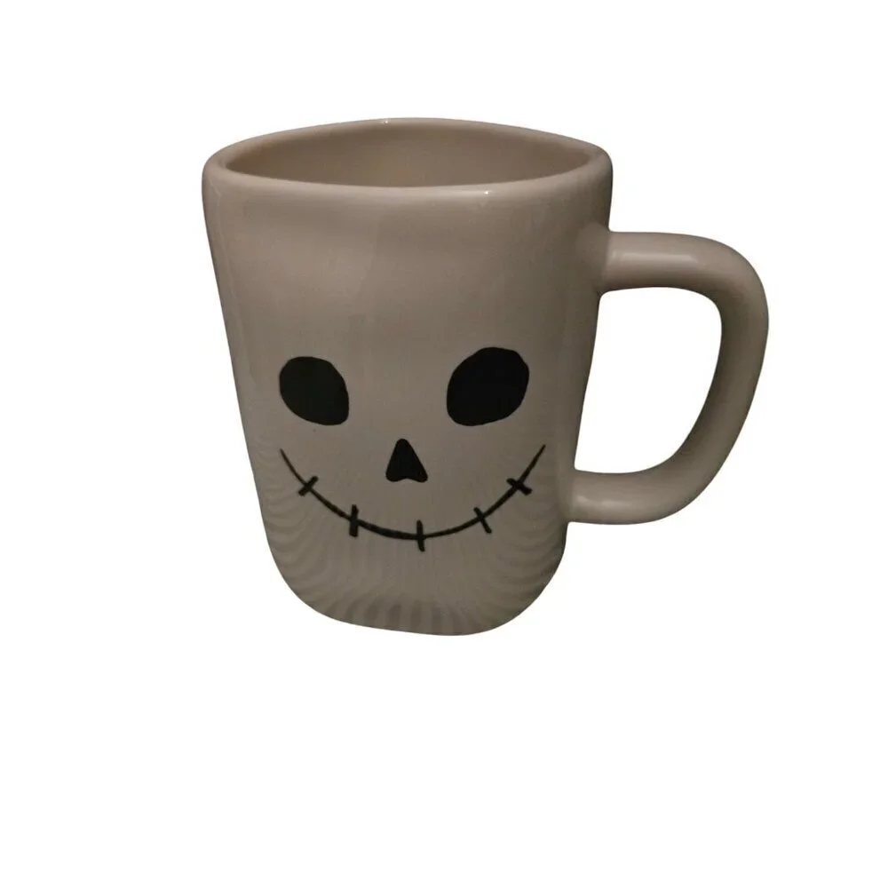 Rae Dunn Halloween Spooky Skeleton Coffee Mug